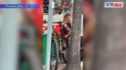 有片 | 天水圍光天化日偷單車 2南亞男螺絲批鋸斷鎖公然駕走
