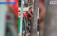 有片 | 天水圍光天化日偷單車 2南亞男螺絲批鋸斷鎖公然駕走