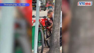 有片 | 天水圍光天化日偷單車 2南亞男螺絲批鋸斷鎖公然駕走